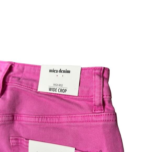 Nwt Mica Women's Pink Jeans stretch like Judy Blue. Junior sizing - Picture 5 of 6